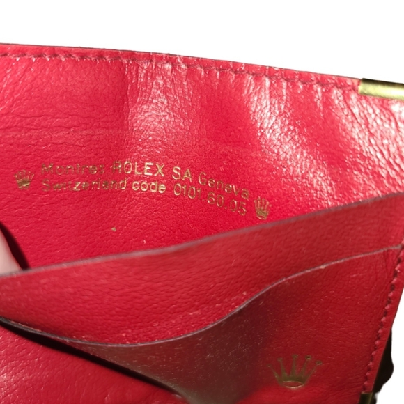 Rolex Card Holder Red - Picture 3 of 3